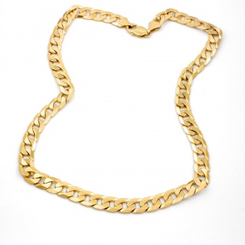 9ct gold  20 inch curb Chain